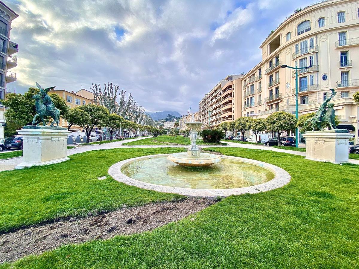 Bioves En Duplex-Climatisation-Centre Ville-Plage Menton Luaran gambar